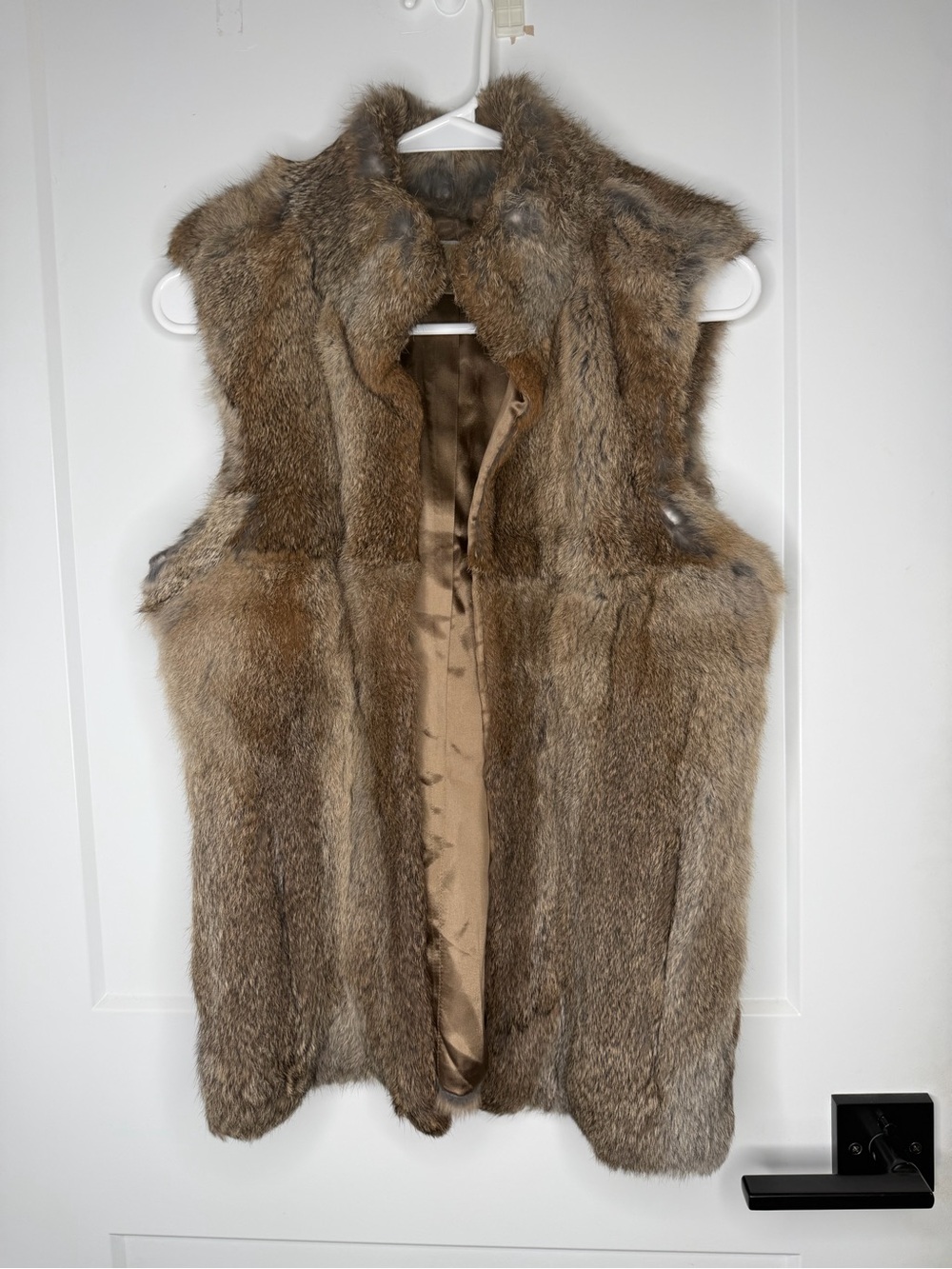 Michael Kors Brown Faux Fur Vest